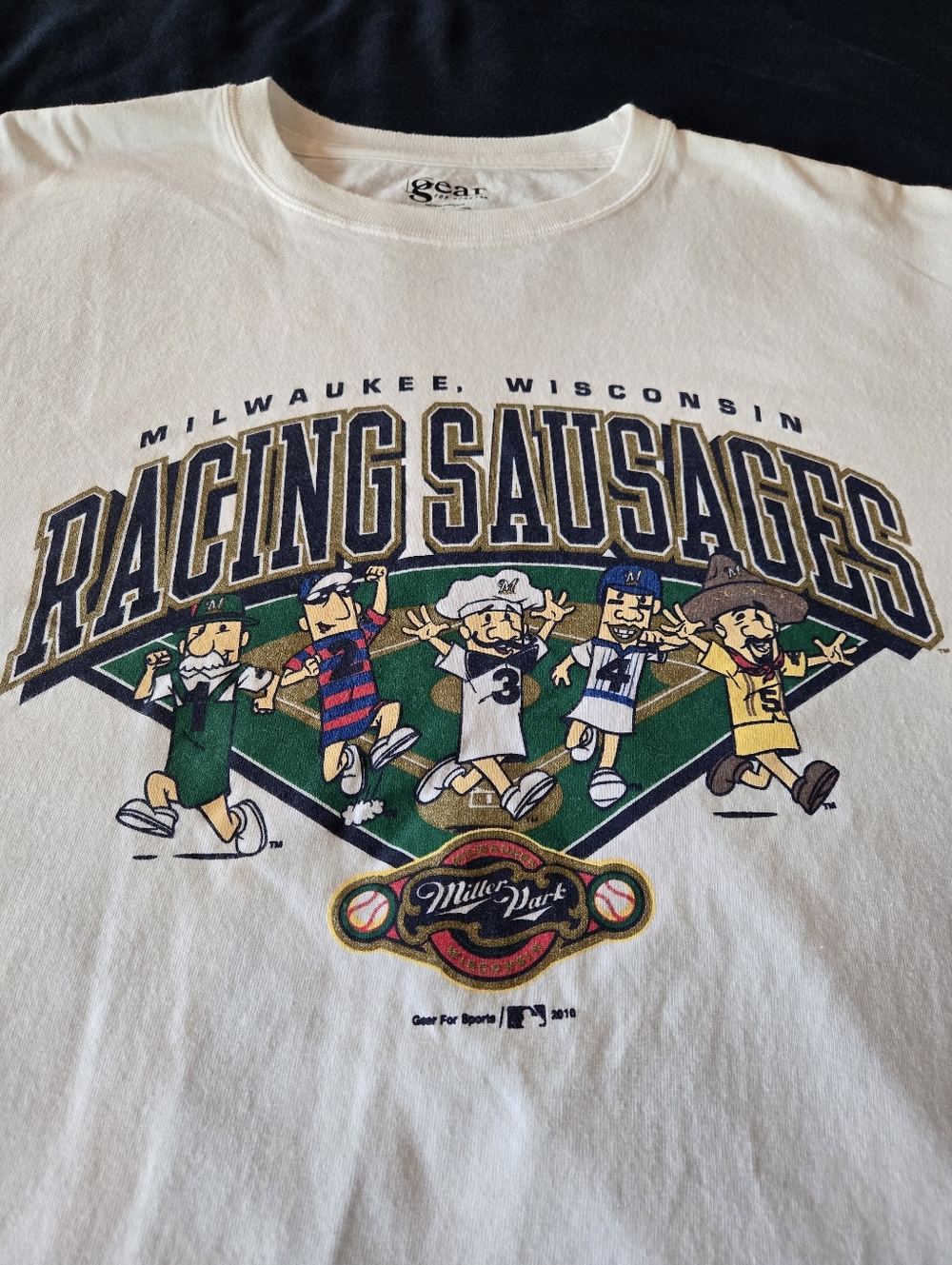 Racing Sausages Milwaukee Brewers T-Shirt